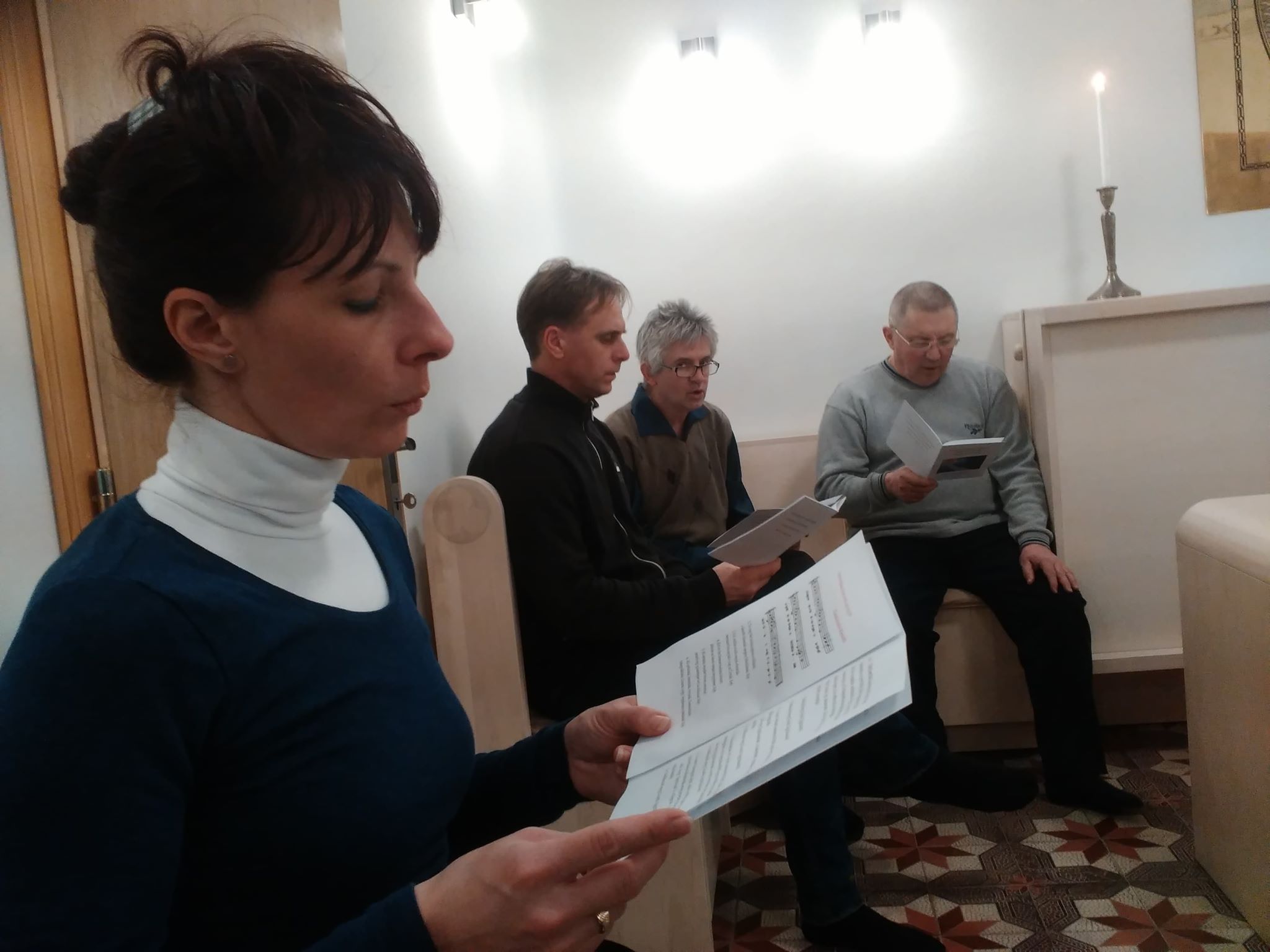 Prayer in occasion of the Feast of the Purification of the Blessed Virgin Mary in the Chapel of Christ the King (2019)