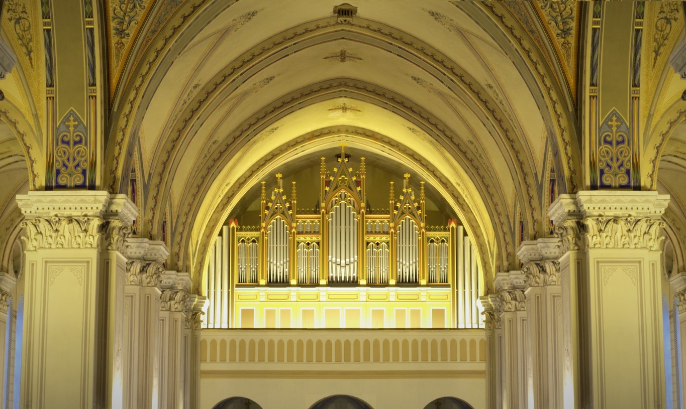 The new, enlarged organ case of the Sacred Heart of Jesus Church in Senta (2018/2019)