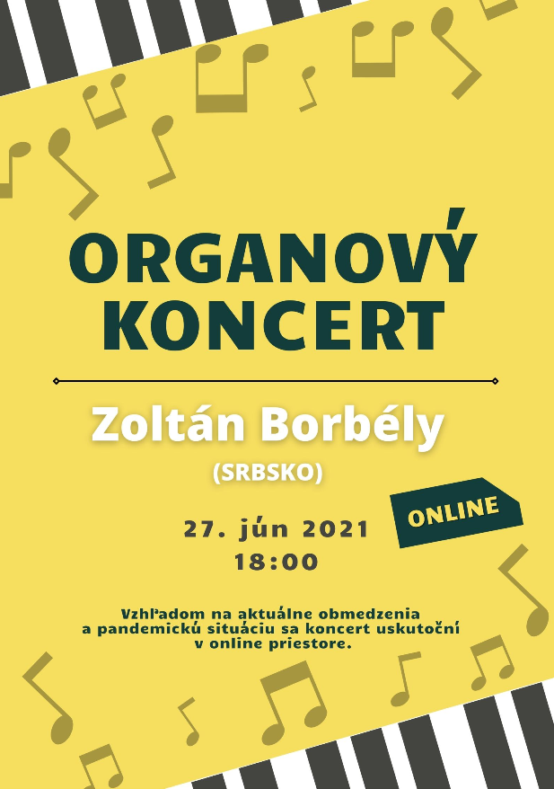 Concertvideo for the Music Department of the Pedagogic Faculty of the Catholic University of Ružomberok (Slovakia, 2021) / Zoltán Borbély (organ) / Program: J. S. Bach, N. de Grigny, Ch. Tournemire, M. Duruflé, O. Messiaen
