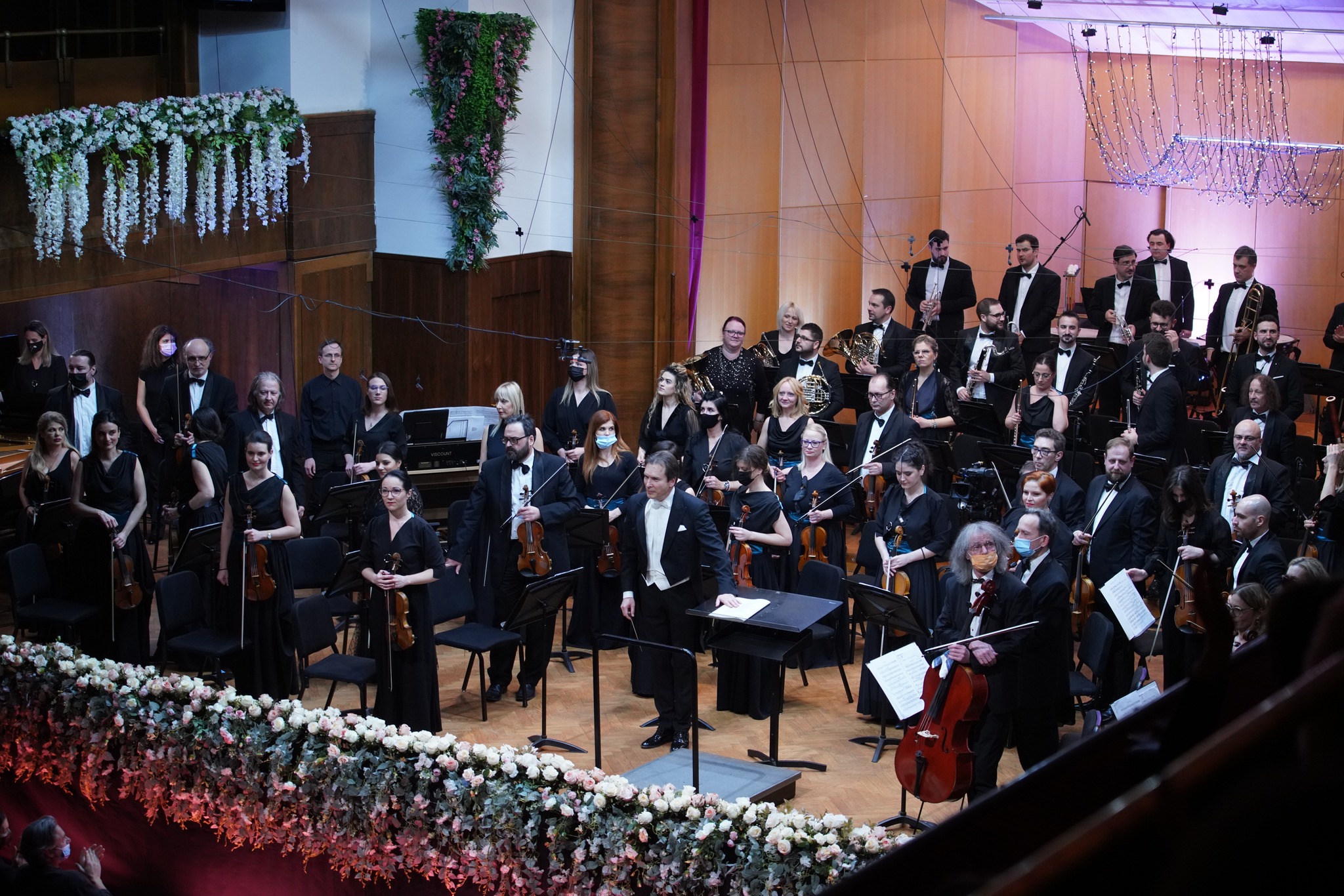 Concert with the RTS Symphony Orchestra, Kolarac Concert Hall, conductor: Bojan Suđić, Belgrade, 2021, program: C. Saint-Saëns - Organ Symphony op. 78 no. 3